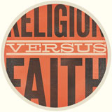 Religion versus Faith book cover